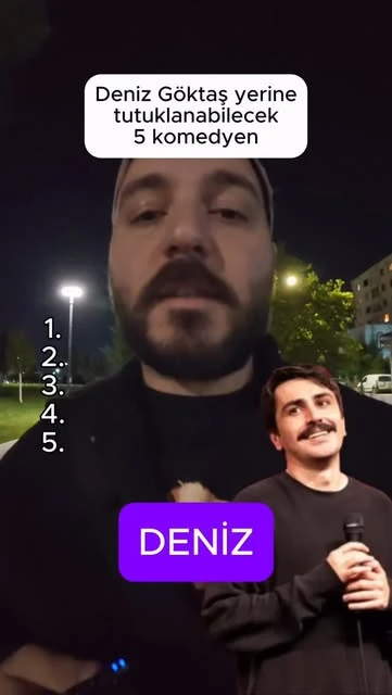Deniz Göktaş yerine tutuklanabilecek 5 komedyen videosunun kapağı